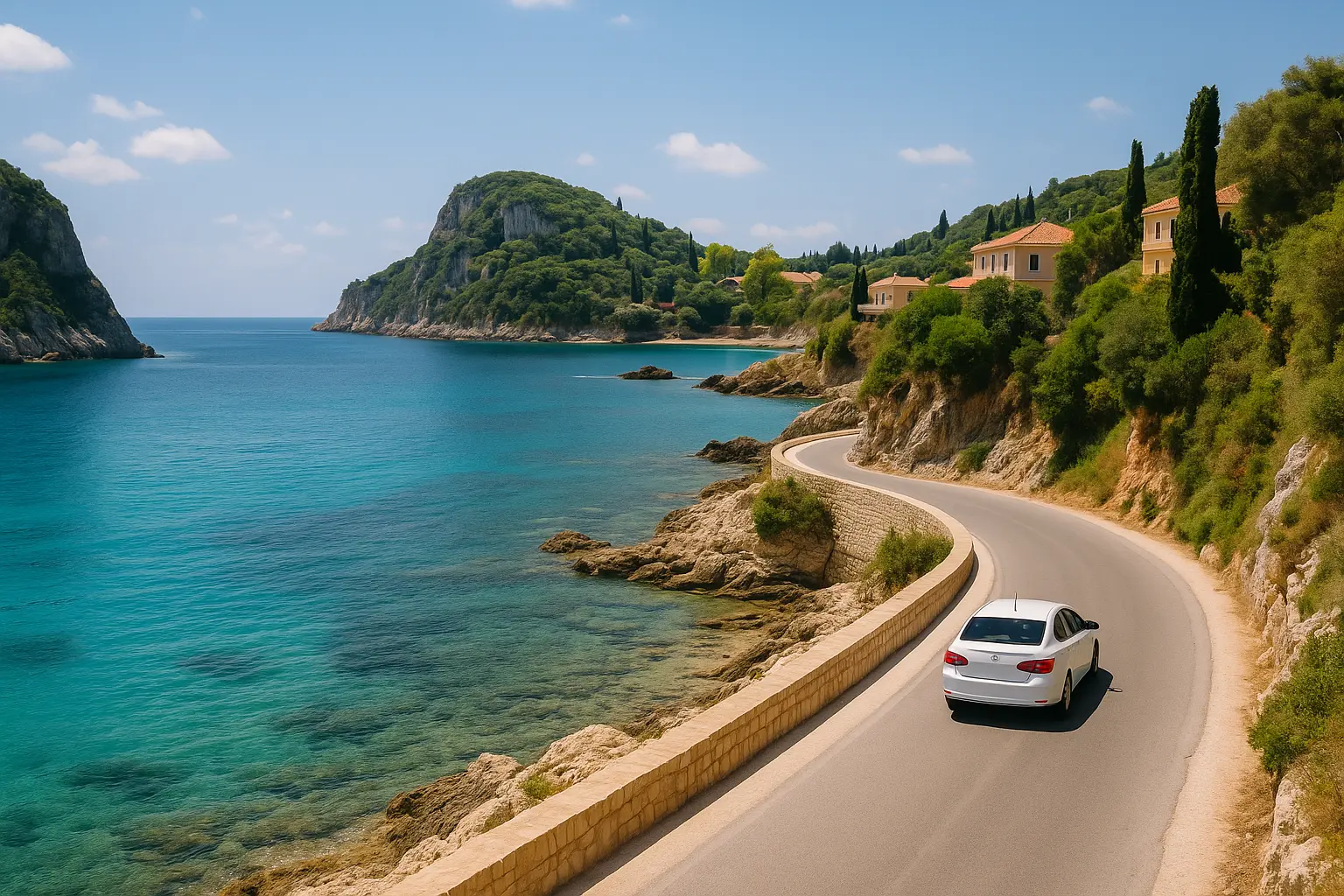 Sidari to Corfu airport - Private Transfers