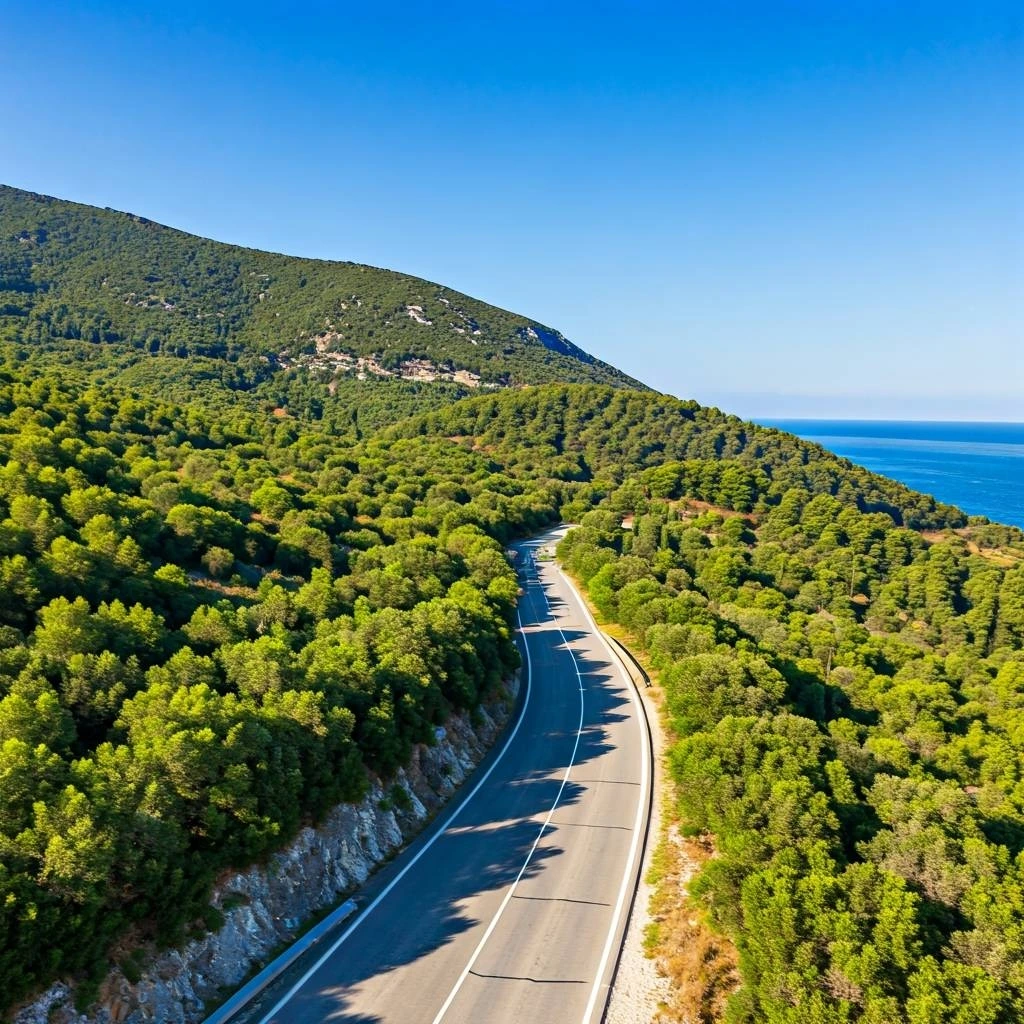 Paleokastritsa to Agios Georgios Pagon - Private Transfers