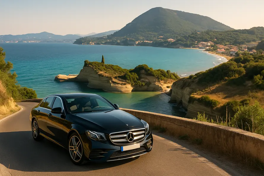 Paleokastritsa to Sidari - Private Tranfers in Corfu