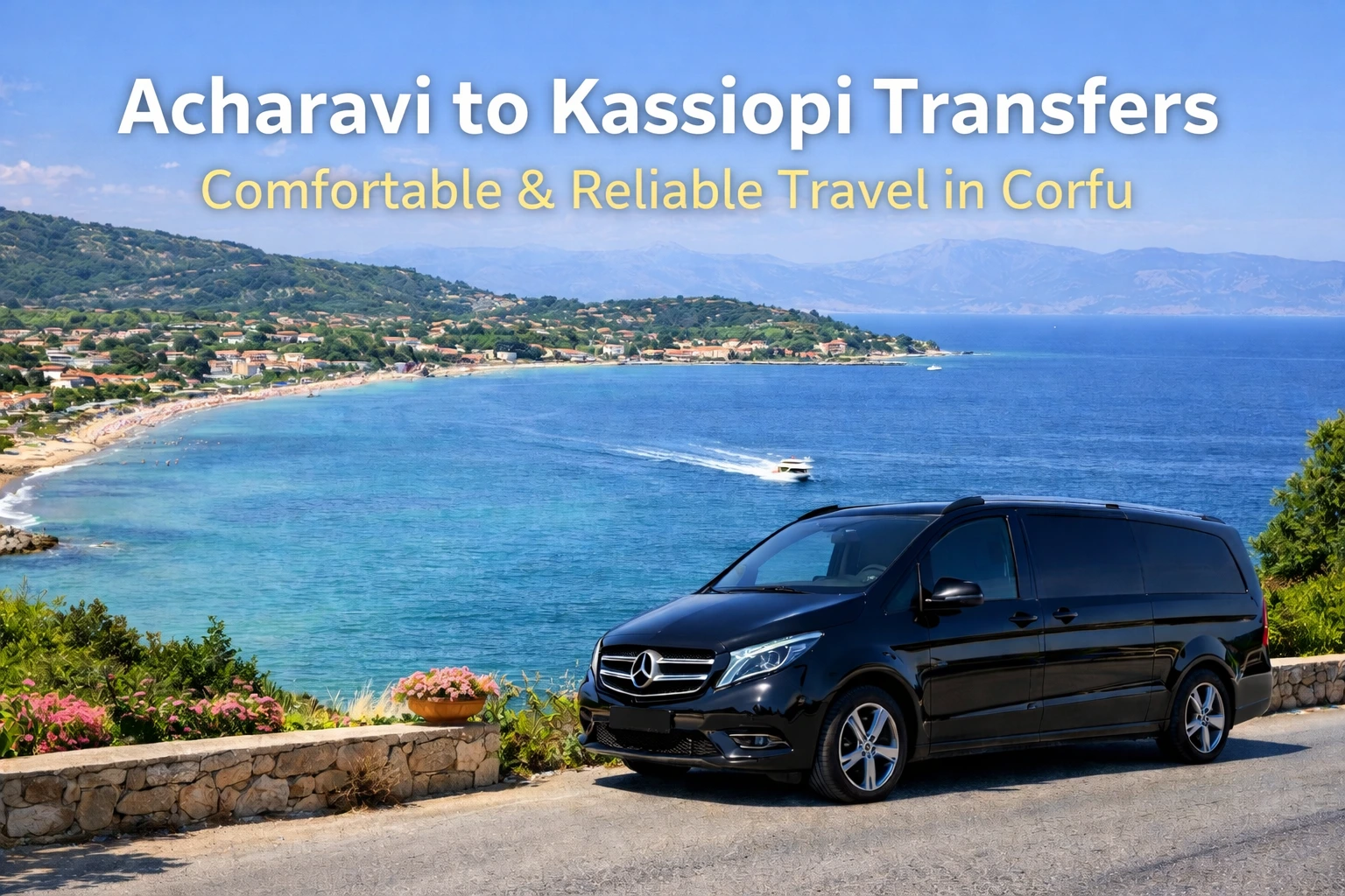 Acharavi to Kassiopi Transfers