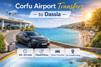 Corfu Airport Transfers to Dassia