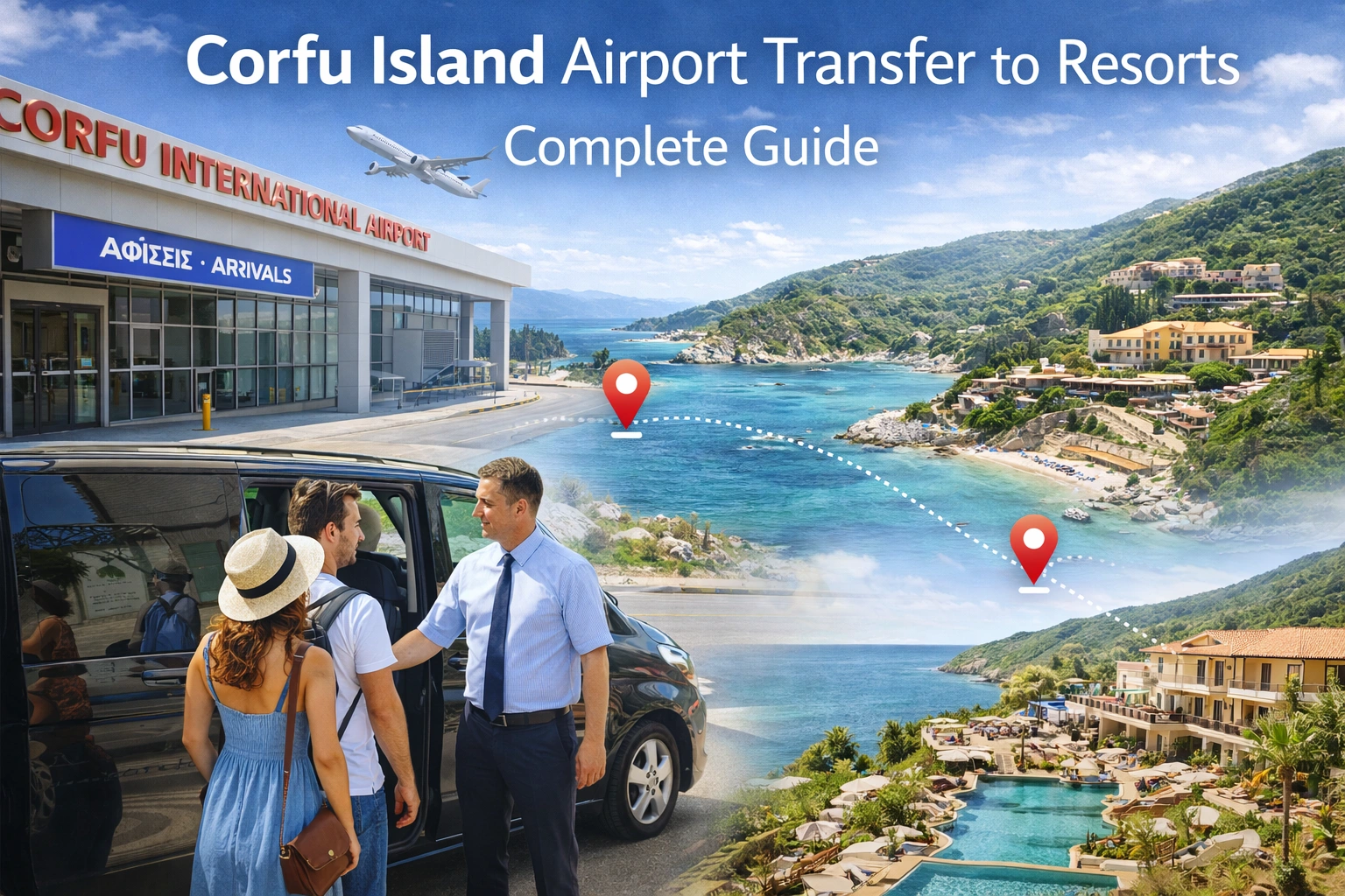 Corfu Island Airport Transfer to Resorts
